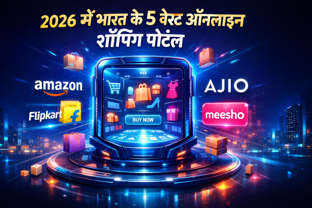 5 बेस्ट ऑनलाइन शॉपिंग पोर्टल